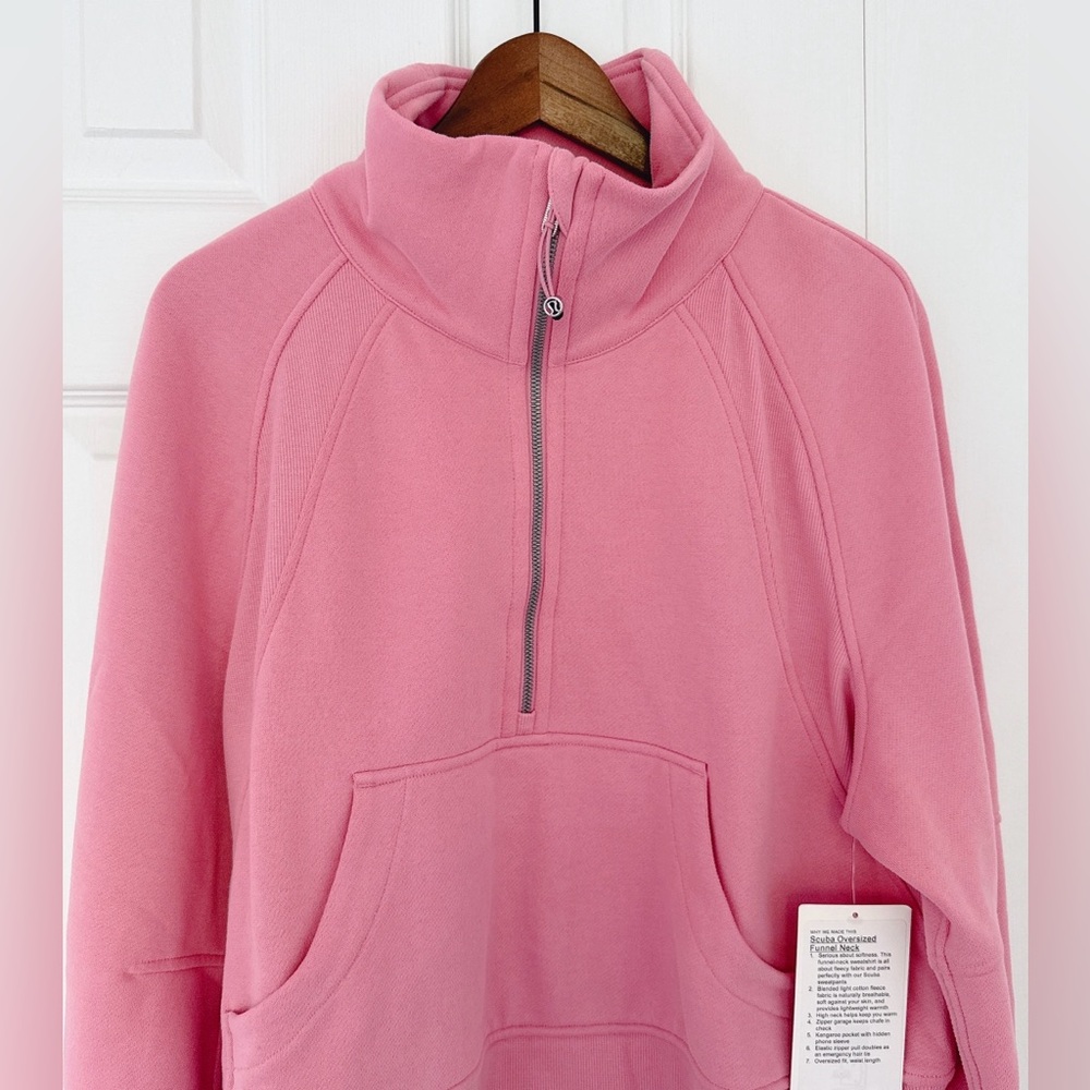 Lululemon Scuba Oversized Funnel-Neck Half Zip
